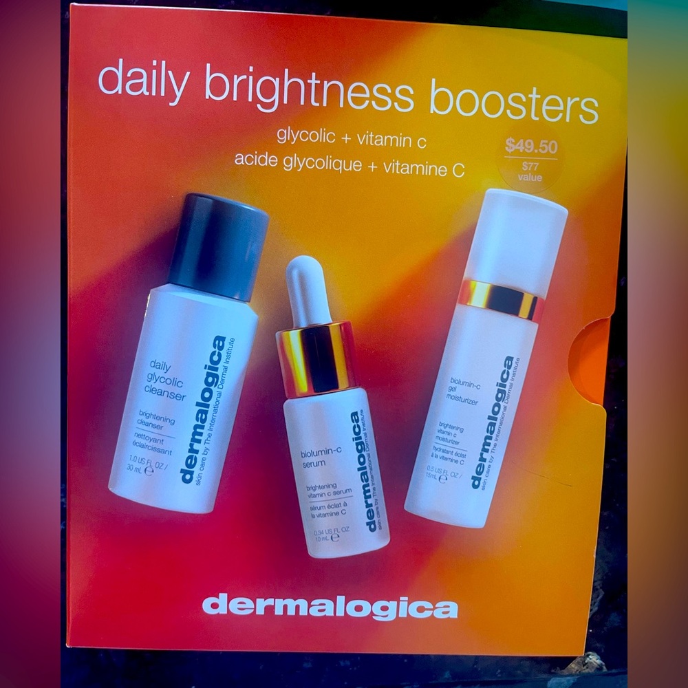 Dermalogica daily brightness boosters gift pack